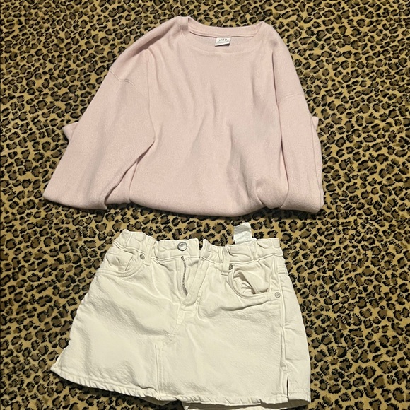 Zara Girls Size 11-12 Bundle Pink/Cream - Picture 7 of 7